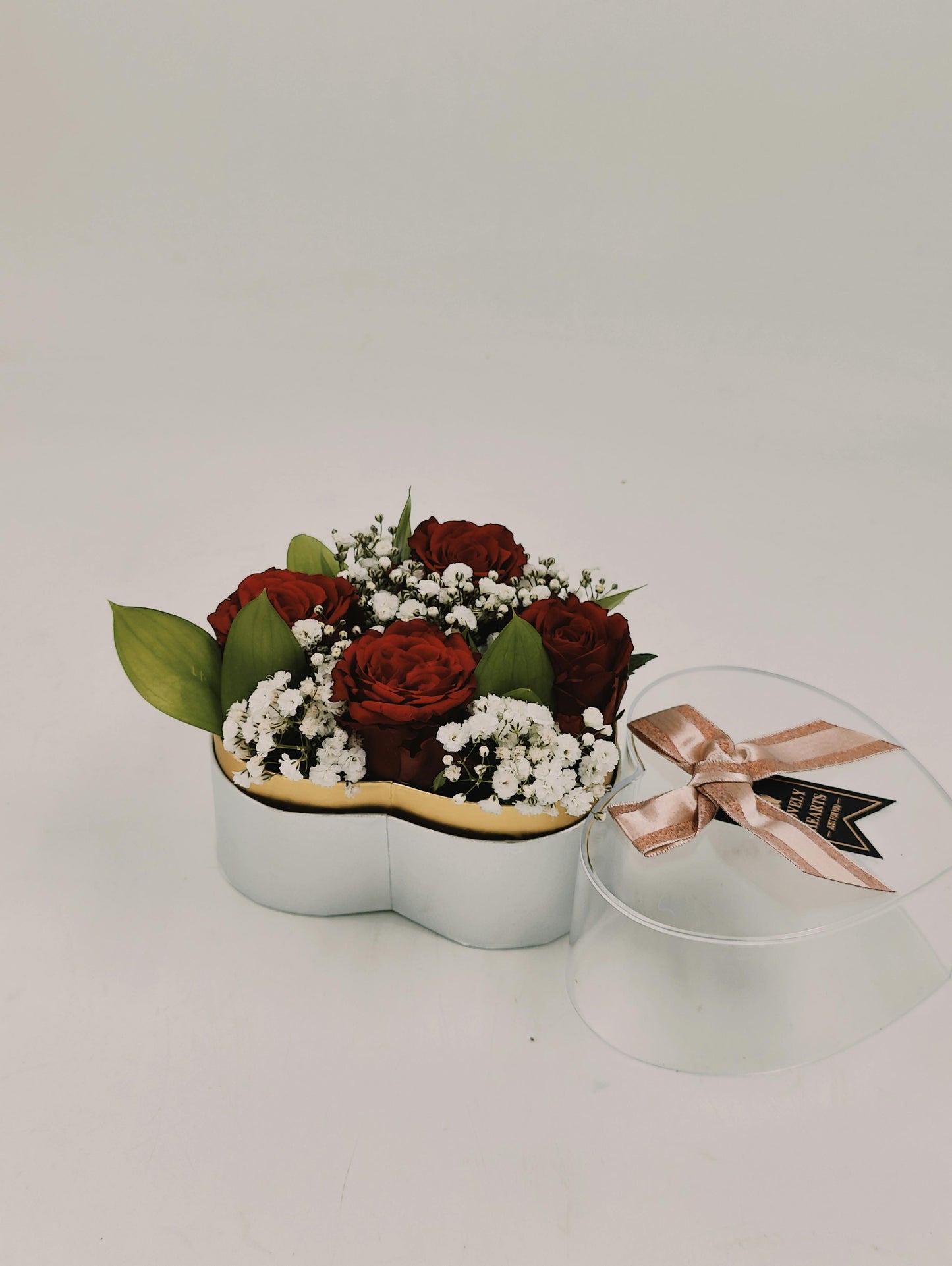 Small heart shaped box